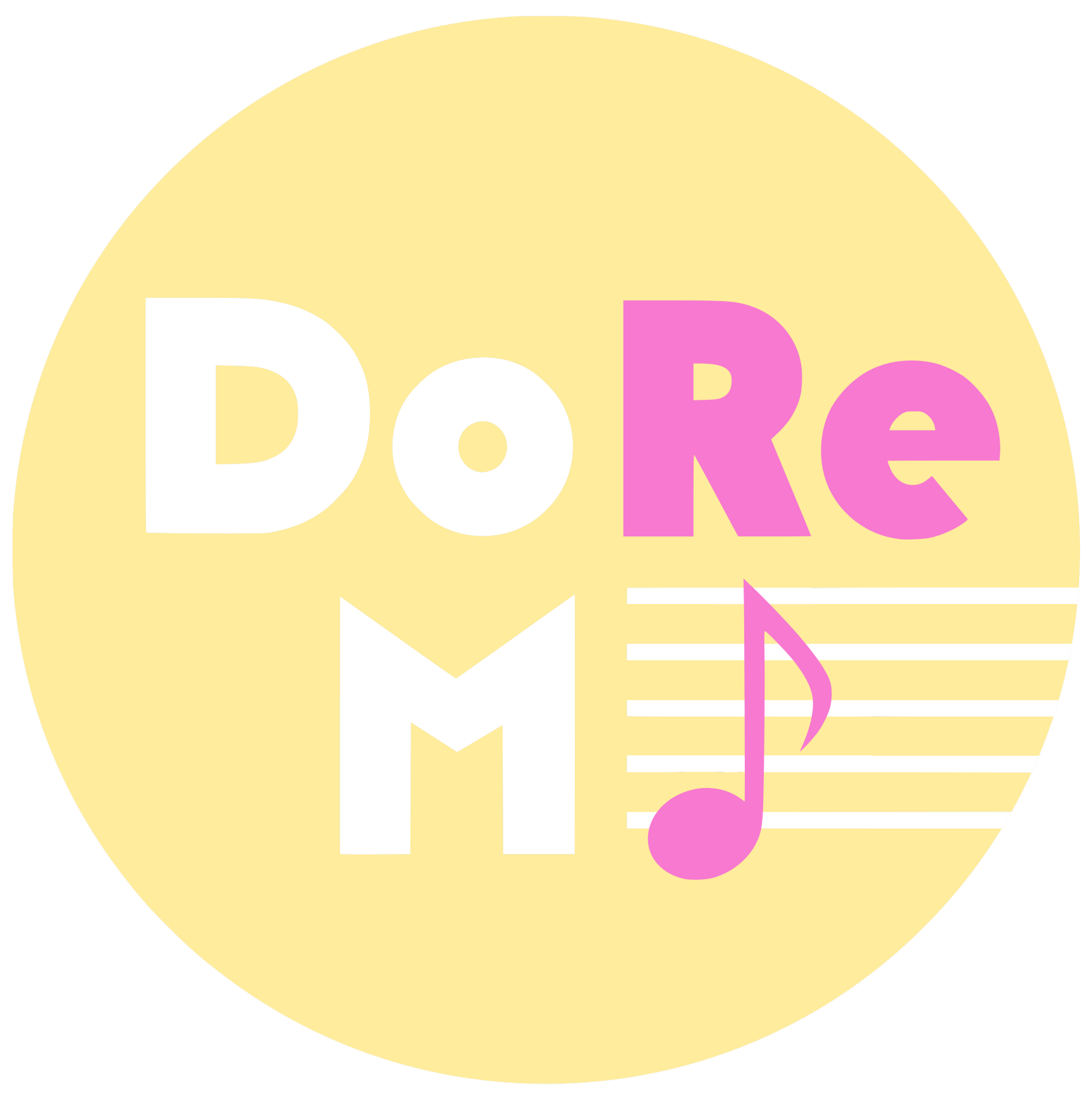 logo DO RE MI Angielski z Muzyką